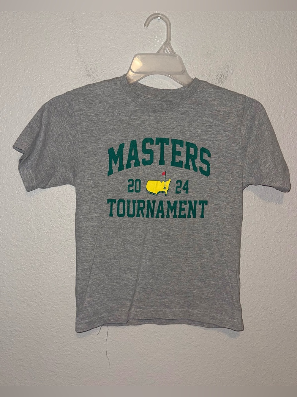 Masters Tournament 2024 Gray Women’s Graphic T-Shirt XS Augusta National Golf